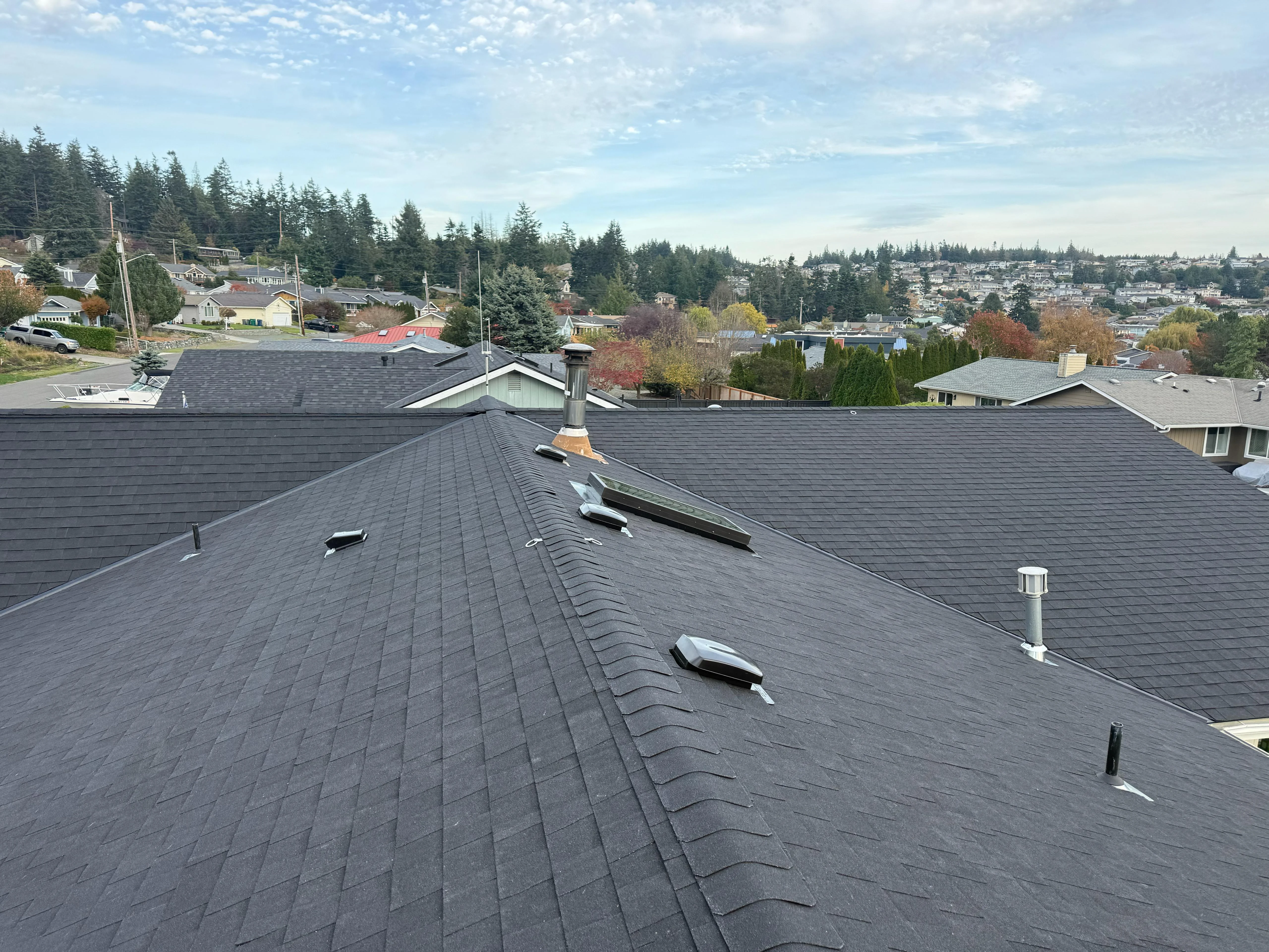 Aerial Roofing Project