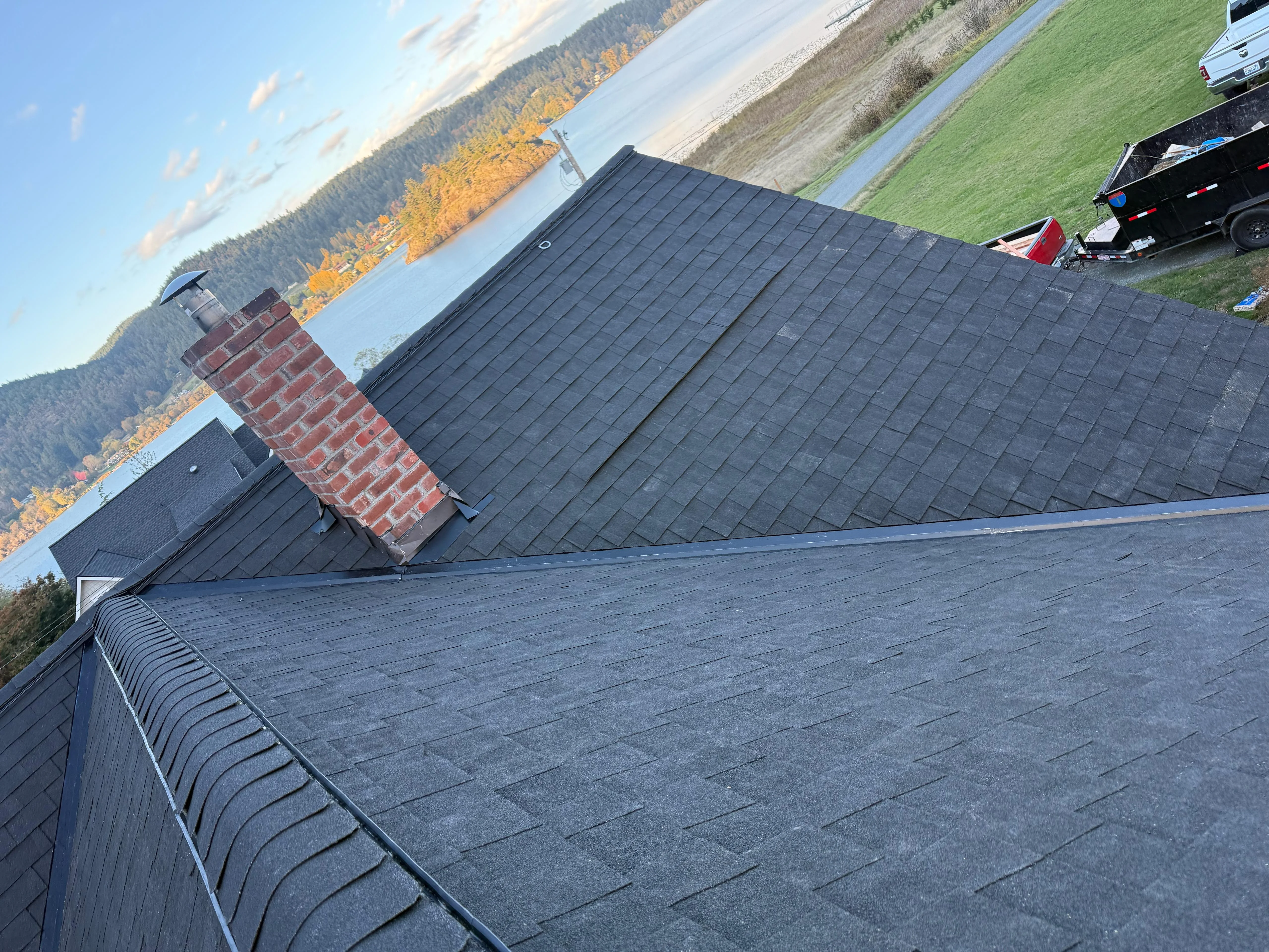 Aerial Roofing Detail